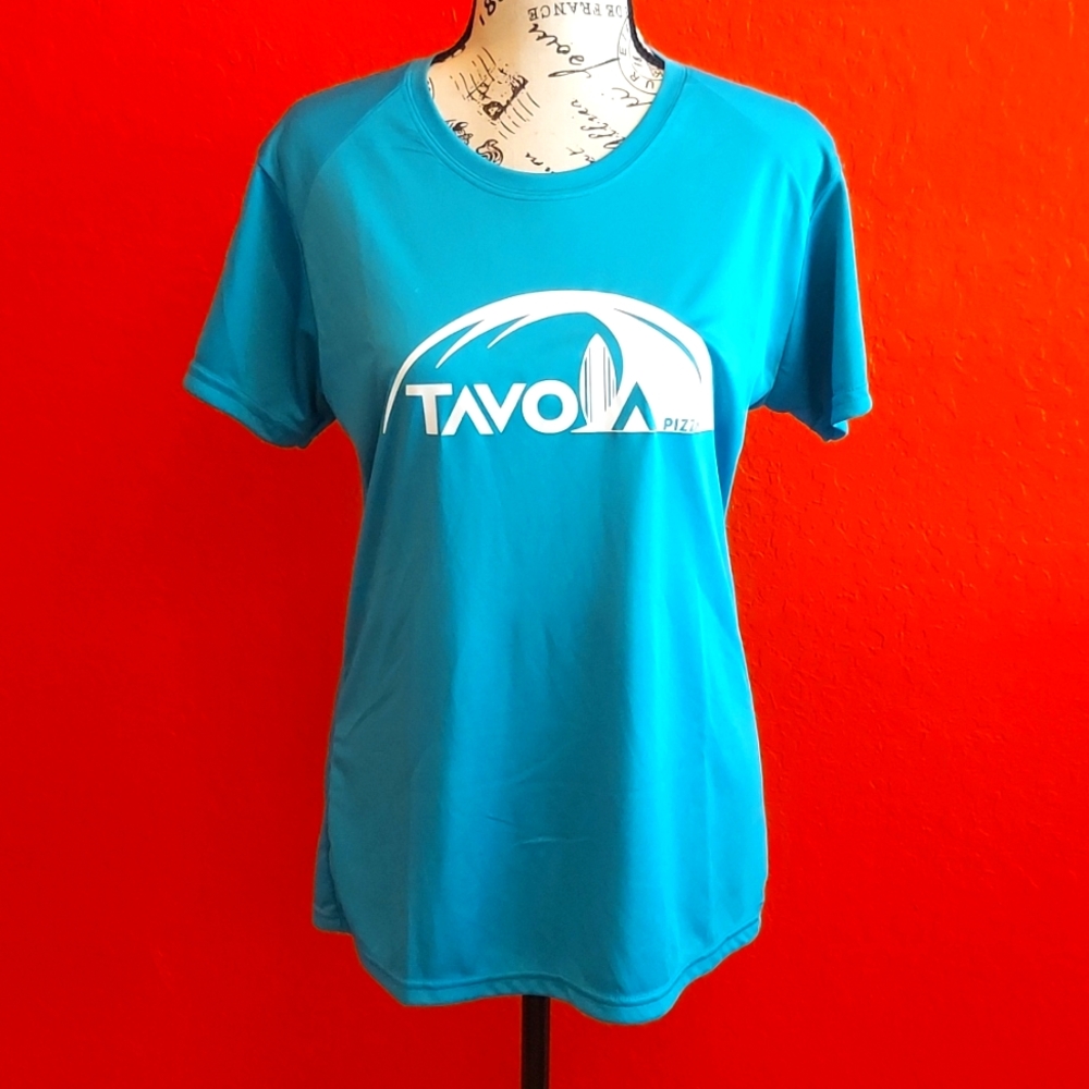 Tavola Pizza Souvenir Rash Guard Surfer T-Shirt Size Med